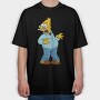 Grandpa Simpson, Tricou Oversize Barbati (Unisex)