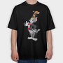 Tom and Jerry 11, Tricou Oversize Barbati (Unisex)