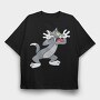 Tom and Jerry 12, Tricou Oversize Barbati (Unisex)