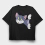 Tom and Jerry 13, Tricou Oversize Barbati (Unisex)