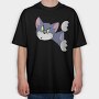 Tom and Jerry 13, Tricou Oversize Barbati (Unisex)