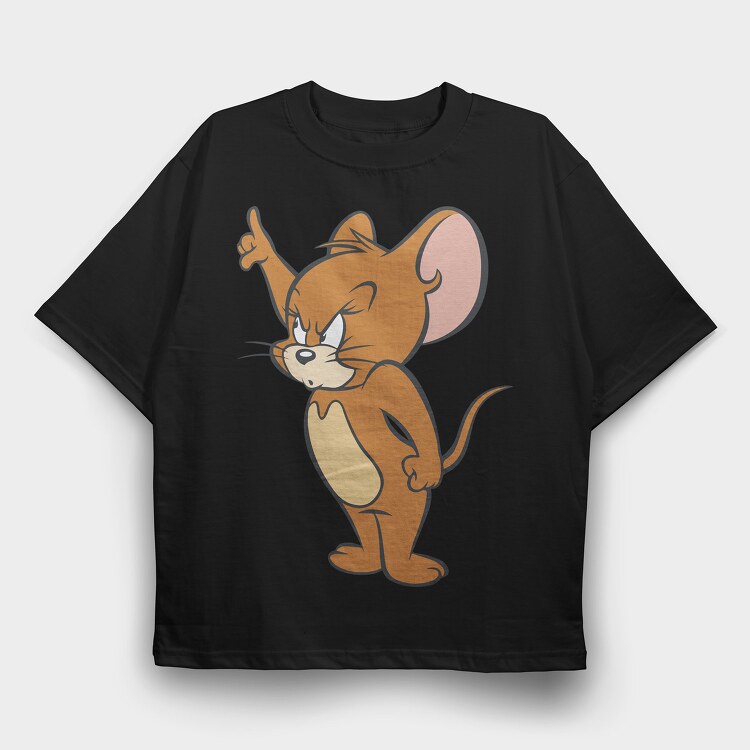 Tom and Jerry 15, Tricou Oversize Barbati (Unisex)