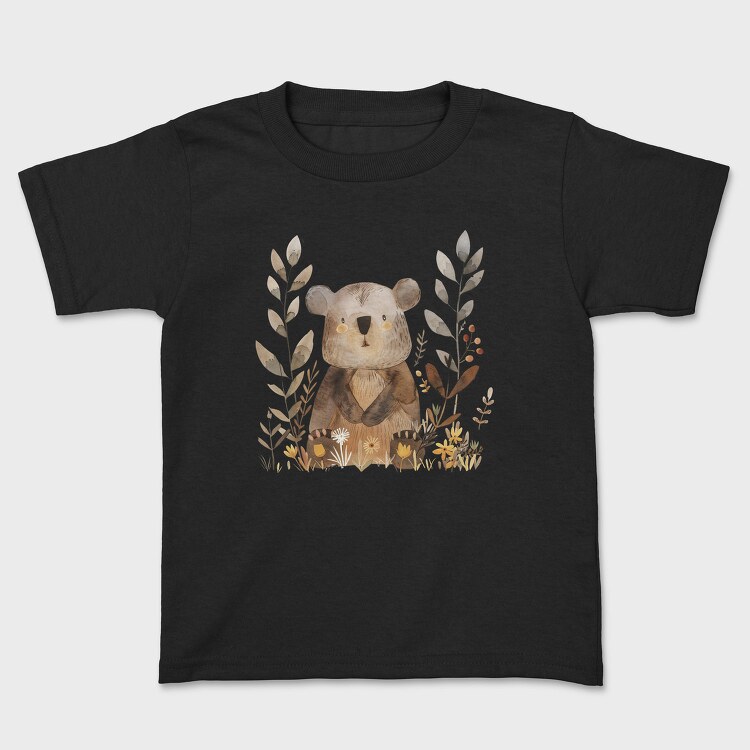 Bear Flower Friends, Tricou Copii