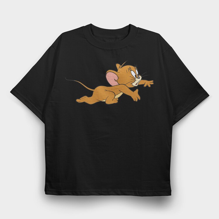Tom and Jerry 16, Tricou Oversize Barbati (Unisex)
