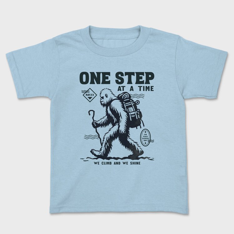 Bigfoot Hiking Trend One Step, Tricou Copii