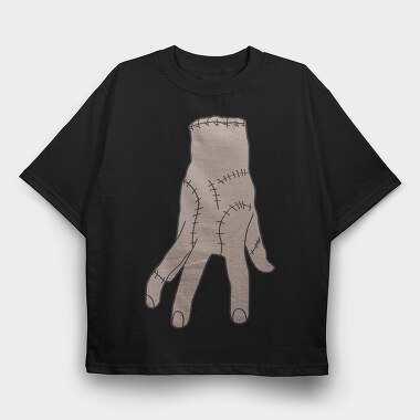 Hand Merlina, Tricou Oversize Barbati (Unisex)