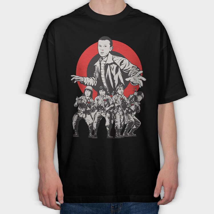Stranger Things 5, Tricou Oversize Barbati (Unisex)