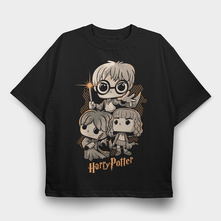 Harry Potter 2, Tricou Oversize Barbati (Unisex)