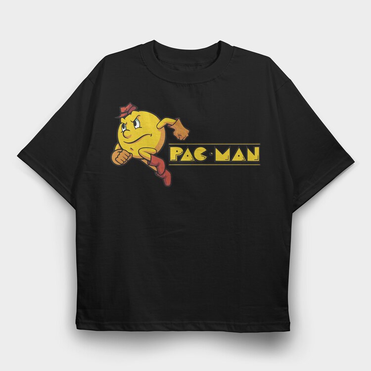 Pacman 16, Tricou Oversize Barbati (Unisex)