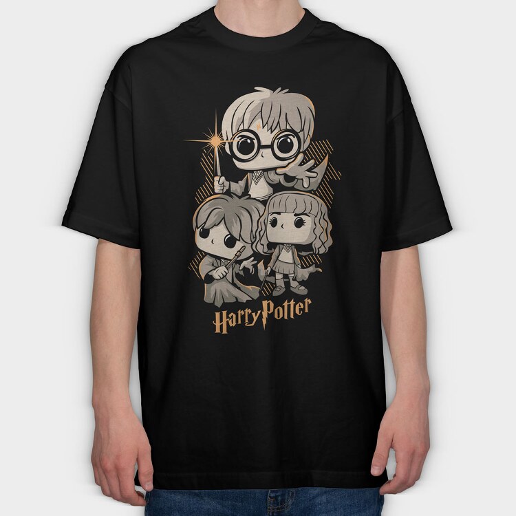 Harry Potter 2, Tricou Oversize Barbati (Unisex)