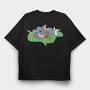 Tom and Jerry 21, Tricou Oversize Barbati (Unisex)