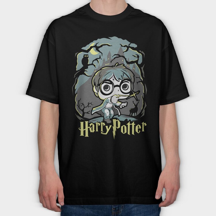 Harry Potter 3, Tricou Oversize Barbati (Unisex)