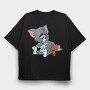 Tom and Jerry 22, Tricou Oversize Barbati (Unisex)
