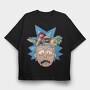 Rick and Morty 7, Tricou Oversize Barbati (Unisex)