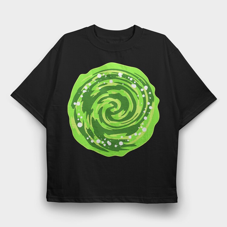 Rick and Morty 8, Tricou Oversize Barbati (Unisex)