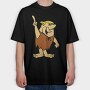Cartoon Retro the Flintstones 6, Tricou Oversize Barbati (Unisex)
