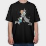 Cartoon Retro the Jetsons 1, Tricou Oversize Barbati (Unisex)