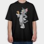 Tom and Jerry 3, Tricou Oversize Barbati (Unisex)