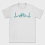 Bike Heartbeats, Tricou Barbati (Unisex)