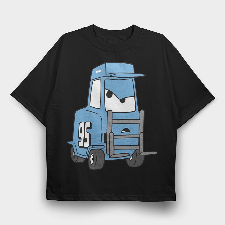 Cars 24, Tricou Oversize Barbati (Unisex)