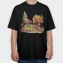 Autumn Leaves Dance, Tricou Oversize Barbati (Unisex)