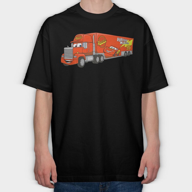 Cars 25, Tricou Oversize Barbati (Unisex)