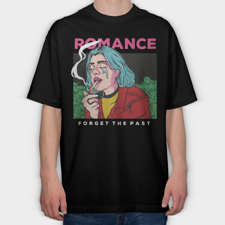 Romance, Tricou Oversize Barbati (Unisex)