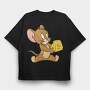 Tom and Jerry 7, Tricou Oversize Barbati (Unisex)