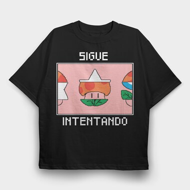 Super Mario 10, Tricou Oversize Barbati (Unisex)