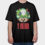 Super Mario 11, Tricou Oversize Barbati (Unisex)