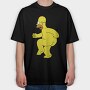 Homer Simpson 3, Tricou Oversize Barbati (Unisex)