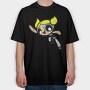 Cartoon Retro the Powerpuff Girls 4, Tricou Oversize Barbati (Unisex)