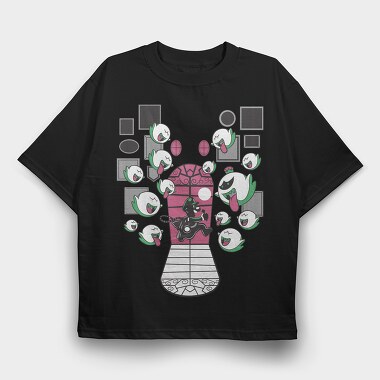 Super Mario 14, Tricou Oversize Barbati (Unisex)