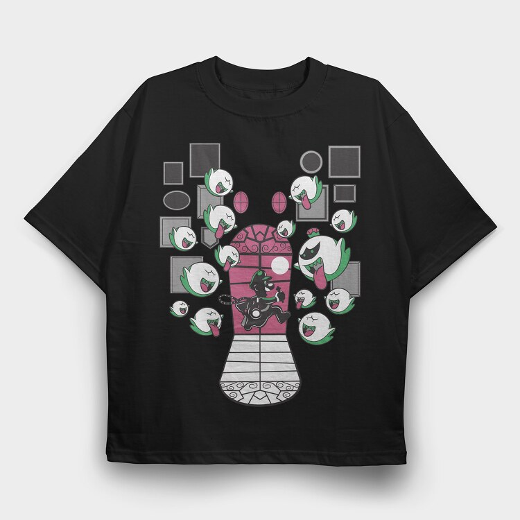 Super Mario 14, Tricou Oversize Barbati (Unisex)