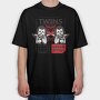 Twins 1, Tricou Oversize Barbati (Unisex)