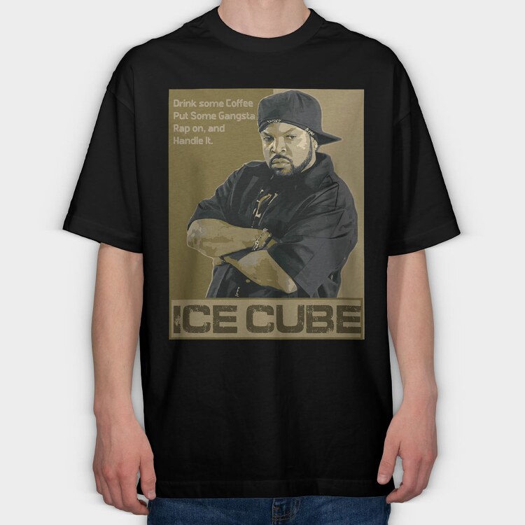 Ice Cube, Tricou Oversize Barbati (Unisex)