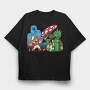 Super Mario 18, Tricou Oversize Barbati (Unisex)