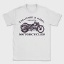 Biker Girl Love Motorcycles, Tricou Barbati (Unisex)