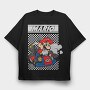 Super Mario 2, Tricou Oversize Barbati (Unisex)
