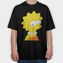 Cartoon Retro the Simpsons 4, Tricou Oversize Barbati (Unisex)