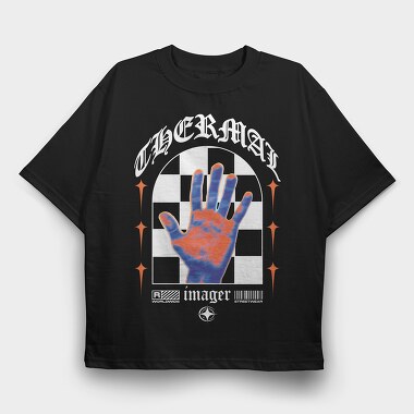 Imager 1, Tricou Oversize Barbati (Unisex)