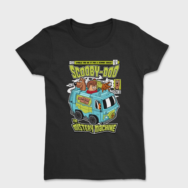 Scooby Doo Mystery Machine, Tricou Femei