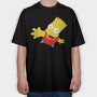 Cartoon Retro the Simpsons 6, Tricou Oversize Barbati (Unisex)