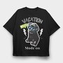 Vacantion, Tricou Oversize Barbati (Unisex)