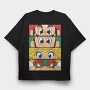 Super Mario 3, Tricou Oversize Barbati (Unisex)