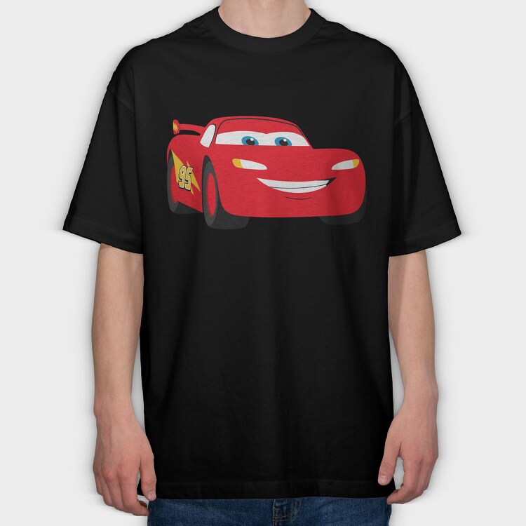 Cars 4, Tricou Oversize Barbati (Unisex)