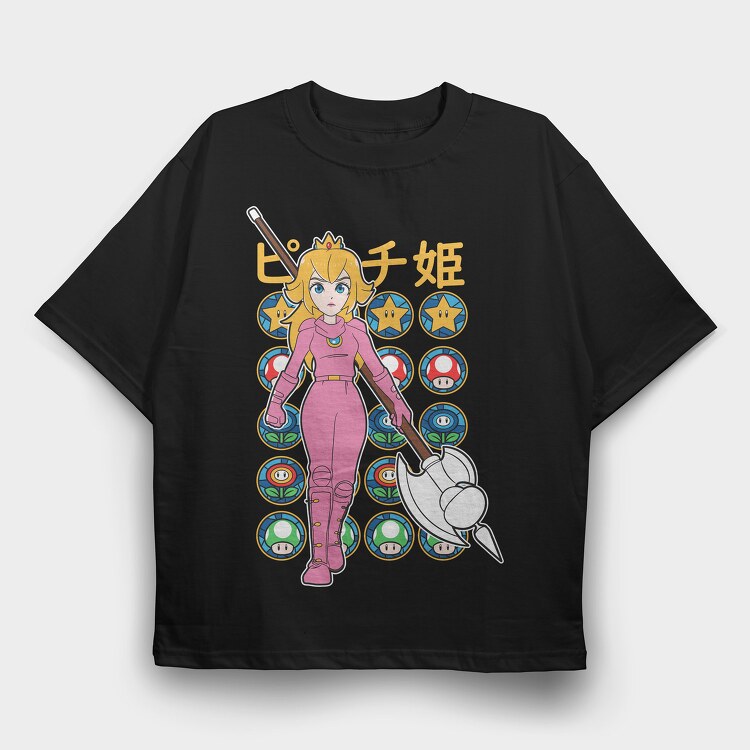 Super Mario 4, Tricou Oversize Barbati (Unisex)