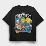 Video Game Multi Characters, Tricou Oversize Barbati (Unisex)
