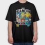 Video Game Multi Characters, Tricou Oversize Barbati (Unisex)