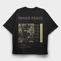 Inner Peace 1, Tricou Oversize Barbati (Unisex)